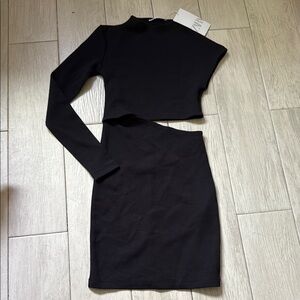 Zara One Shoulder Mini Dress